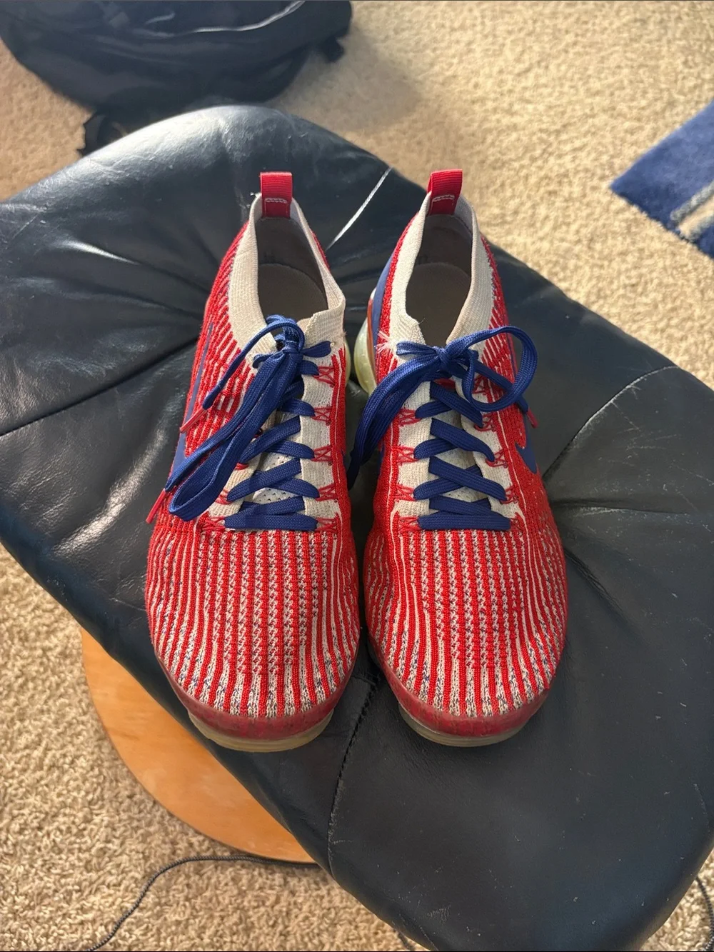 Nike Men’s activewear - Air VaporMax 3.0 Flyknit 'USA' SZ: 9 US